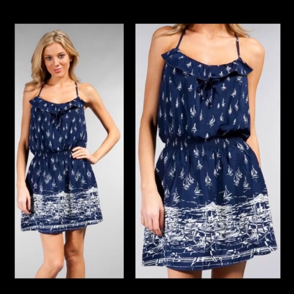 Parker sailboat racerback dress